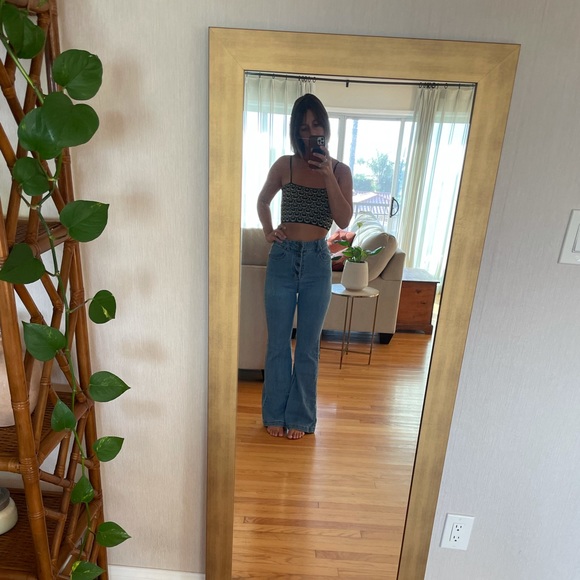 Arnhem Ember Flare Bellbottom Jeans in Steel - Picture 5 of 11